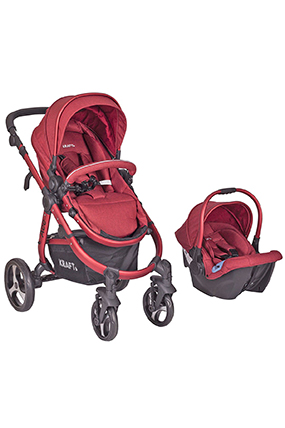 Kraft Ace Travel Sistem Bebek Arabasi Kirmizi Minimoda Com Tr Da